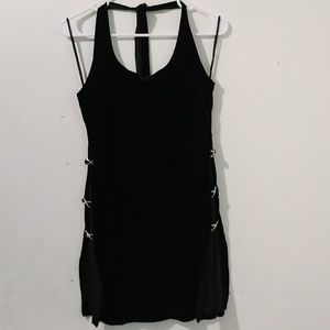 Pia Halter Neck  Slit Mini Dress size XL